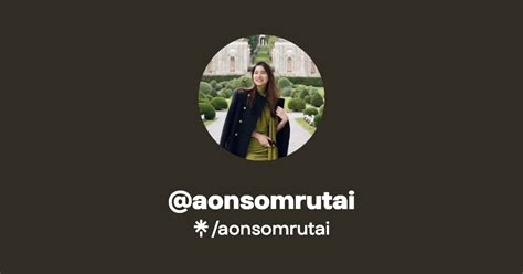 aonsomrutai instagram.